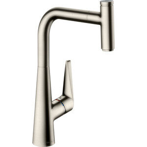 Смеситель для кухни Hansgrohe Talis Select выдвижной излив, нержавеющая ста HG72821800 фото 1