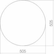 Зеркало Mixline Комфорт 50х50 круглое (4620001981373) 525021 фото 2