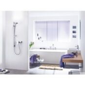 Смеситель для душа Grohe Eurodisc Cosmopolitan с душевым гарнитуром, хром ( 33569002 + 26083002 фото 3