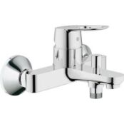 Смеситель для ванны Grohe BauLoop с душевым гарнитуром, хром (23341000, 260 23341000 + 26083002 фото 3