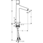 Смеситель для раковины Hansgrohe Talis Select S (72044000) HG72044000 фото 2