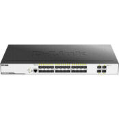 Коммутатор D-Link DGS-3000-28XS DGS-3000-28XS/B1A 24SFP 4SFP+ упр DGS-3000-28XS/B1A фото 1