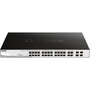 Коммутатор D-Link DGS-1210-28P/FL1A 28G 24PoE 193W управляемый