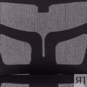 Кресло TetChair MESH-11HR ткань/сетка черный
