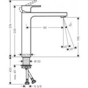 Смеситель для раковины Hansgrohe Vernis Shape хром (71591000) HG71591000 фото 2