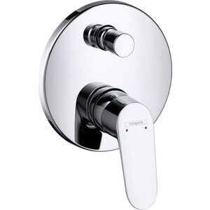 Смеситель для ванны Hansgrohe Focus с механизмом, хром (31945000, 01800180)