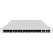 Коммутатор MikroTik CRS354-48P-4S+2Q+RM 1x100Mb 48G 4SFP+ 48PoE+ 700W управ CRS354-48P-4S+2Q+RM фото 1