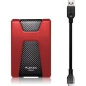 Внешний жесткий диск A-DATA USB3.1 2TB DashDrive HD650 Red (AHD650-2TU31-CR
