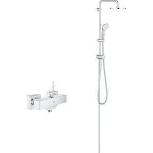 Смеситель для душа Grohe Eurocube Joy с душевым гарнитуром, хром (23665000,