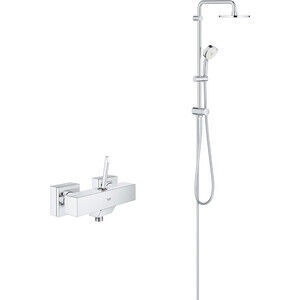 Смеситель для душа Grohe Eurocube Joy с душевым гарнитуром, хром (23665000,