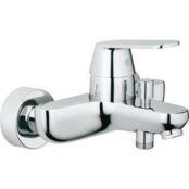 Смеситель для ванны Grohe Eurosmart Cosmopolitan с душевым гарнитуром, хром 32831000 + 26083002 фото 5