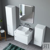 Мебель для ванной Mixline Виктория 70 софт белый