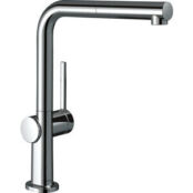 Смеситель для кухни Hansgrohe Talis с выдвижным изливом, хром (72808000) HG72808000 фото 1