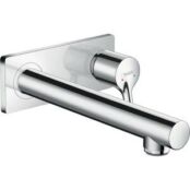 Смеситель для раковины Hansgrohe Talis S с механизмом, хром (72111000, 1362 HG72111000 + HG13622180 фото 1