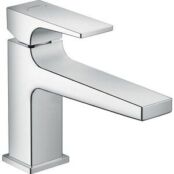 Смеситель для раковины Hansgrohe Metropol с донным клапаном Push-Open, хром HG32502000 фото 1