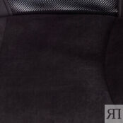 Кресло TetChair STAFF флок/ткань, черный, 35/W-11 (21453)