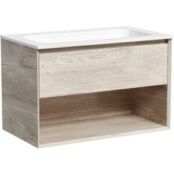 Мебель для ванной Sancos Marmi 1.0 80х45 дуб галифакс натуральный