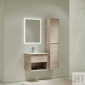 Мебель для ванной Sancos Marmi 1.0 60х45 дуб галифакс натуральный