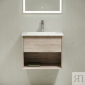 Мебель для ванной Sancos Marmi 1.0 60х45 дуб галифакс натуральный