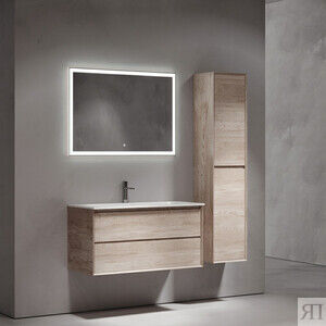 Мебель для ванной Sancos Marmi 2.0 100х45 дуб галифакс натуральный