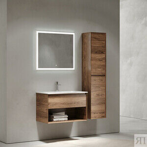 Мебель для ванной Sancos Marmi 1.0 80х45 дуб чарльстон
