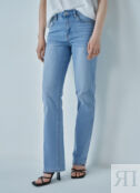 Узкие прямые джинсы, Голубой O`Stin