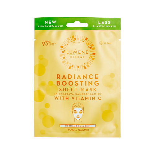 LUMENE Тканевая маска с витамином С для сияния кожи Radiance Boosting 1.0 MPL326275 фото 1