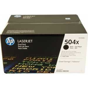 Картридж HP двойной Black (CE250XD)