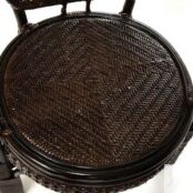 Террасный комплект (стол со стеклом + 2 кресла) TetChair Pelangi ротанг wal