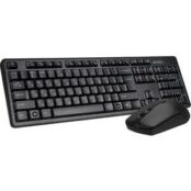 Комплект (клавиатура+мышь) беспроводной A4Tech 3330N black (USB, Multimedia