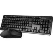 Комплект (клавиатура+мышь) беспроводной A4Tech 3330N black (USB, Multimedia