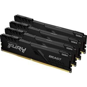 Память оперативная Kingston 64GB DDR4 DIMM FURY Beast Black (KF436C18BBK4/6