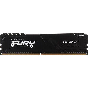 Память оперативная Kingston 4GB DDR4 DIMM FURY Beast Black (KF426C16BB/4)