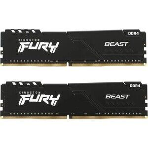 Память оперативная Kingston 16GB DDR4 DIMM FURY Beast Black (KF432C16BBK2/1