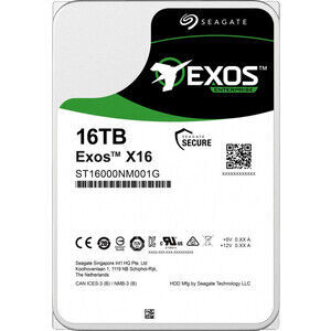 Жесткий диск Seagate Original SATA-III 16Tb ST16000NM001G Exos X16 512E (ST