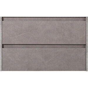 Тумба с раковиной BelBagno Kraft 90 два ящика, Cemento Grigio (KRAFT-900-2C