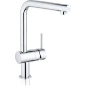 Смеситель для кухни Grohe Minta с выдвижным изливом (32168000) 32168000 фото 4