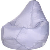 Кресло-мешок Bean-bag Груша серое оксфорд XL
