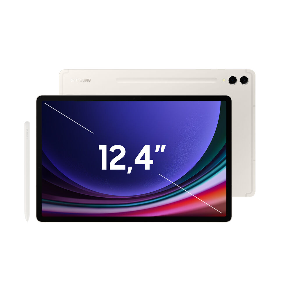 Планшет 12.4″ Samsung Galaxy Tab S9+ 5G 256Gb, бежевый (РСТ) SM-X816BZEACAU фото 1