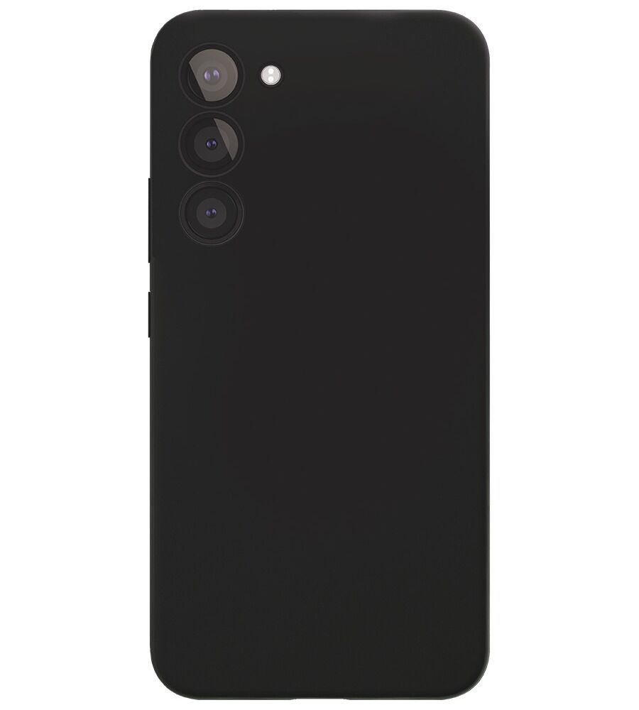 Чехол-накладка VLP Aster MagSafe для Galaxy S24, силикон, черный