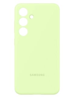 Чехол-накладка Samsung Silicone Case для Galaxy S24, силикон, лайм