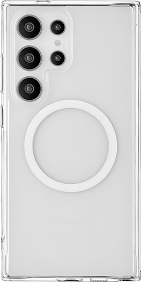 Чехол-накладка uBear Real Mag Case для Galaxy S24 Ultra, полиуретан, прозра