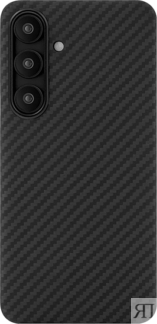 Чехол-накладка uBear Supreme Case для Galaxy S24, кевлар, черный