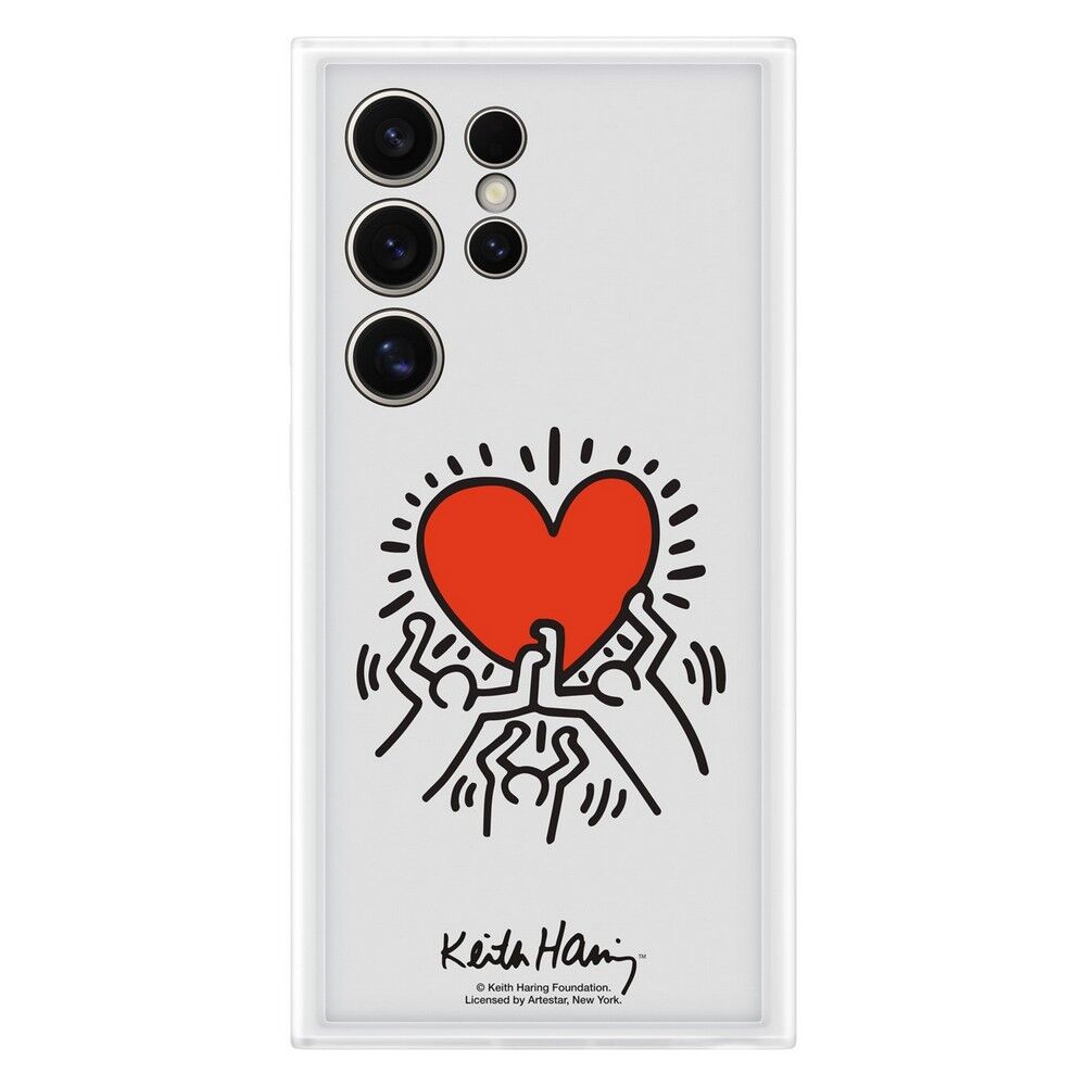 Чехол-накладка Samsung Flipsuit Keith Haring Print для Galaxy S24 Ultra, по EF-MS928CWEGRU фото 1