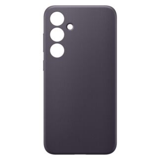 Чехол-накладка Samsung Vegan Leather для Galaxy S24+, экокожа, темно-фиолет