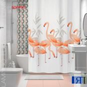 Штора для ванной комнаты Spirella Flamingo 1016355 фото 3