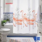 Штора для ванной комнаты Spirella Flamingo 1016355 фото 4