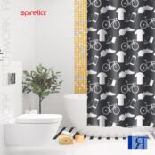 Штора для ванной комнаты Spirella Patchwork 1020614 фото 4