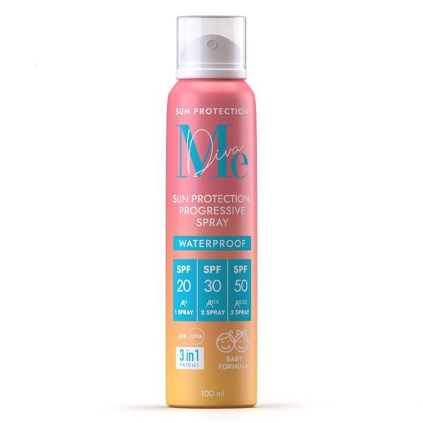 Спрей солнцезащитный SPF20/30/50 Sun Care Mediva/Медива фл. 100мл Quadra Me