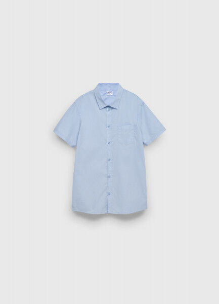 Рубашка для мальчиков, Голубой O`Stin